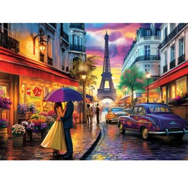 Jigsaw Puzzles 300 Pieces for Adults Tower Puzzles 300 Piece Puzzles for Adults Kids Puzzles Letter on Back Birthday Gift Puzzles Educational Toys Family Challenging Games 20.5x15IN