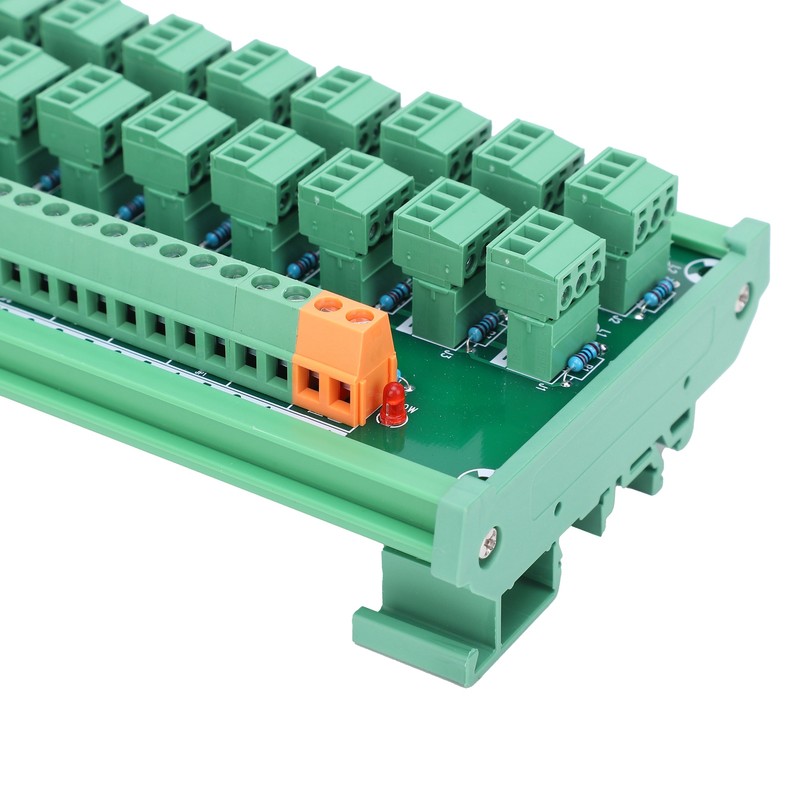 Terminal Block 3Wire 20Channel Capture Card DIN Rail Switch Control