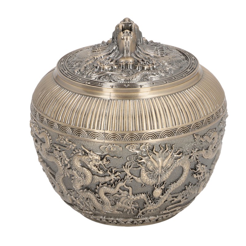 Tea Canister Metal Loose Tea Storage Container Airtight Tea Bag