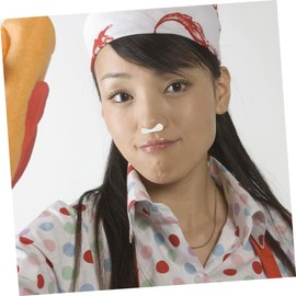 OHPHCALL 100pcs Dust Nose Mask Nose Filters Sponge for Women Breathable Tanning Protection