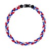 SUPBOMM Baseball Rope Necklaces, League Team Colors Braided Necklace, Baseball