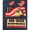 Fabric Traditions AMERICA Appliques patriotic symbols flag stars ect NEW!!