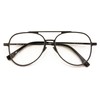 V.W.E. Men Large Aluminum Optical Frame Wide Fitment Reading Glasses