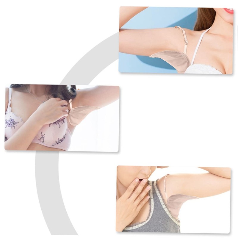 TOVINANNA Sweat Absorbing Pads Quick-drying Armpit for Women Set of