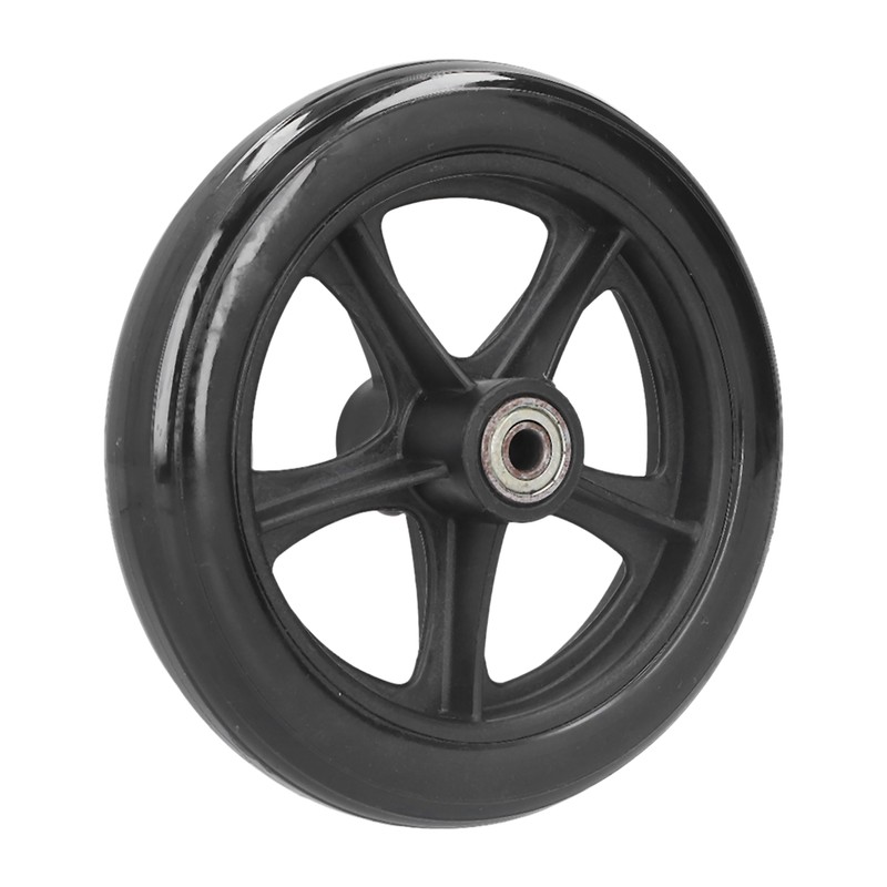 Wheelchair Wheel Replacement 16cm PU Walker Caster Accessory with Ball