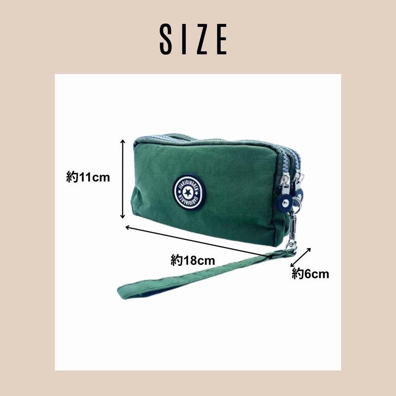 3 Zipper Pouch, Fashionable, Cute, Multi-functional Pouch, Compact Storage, Large