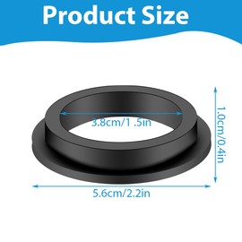 HOTUT Pool O-Rings Replacement Part for Intex 6 Pieces Pool Rubber Sealing Rings, O Rings Replacement Part Washers, Sand Filter Pump Replacement Parts for Intex Pool Parts