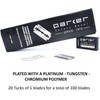 Parker T-Shaped Razor Replacement Blades (Double-edged Replacement Blades, 5 Pieces