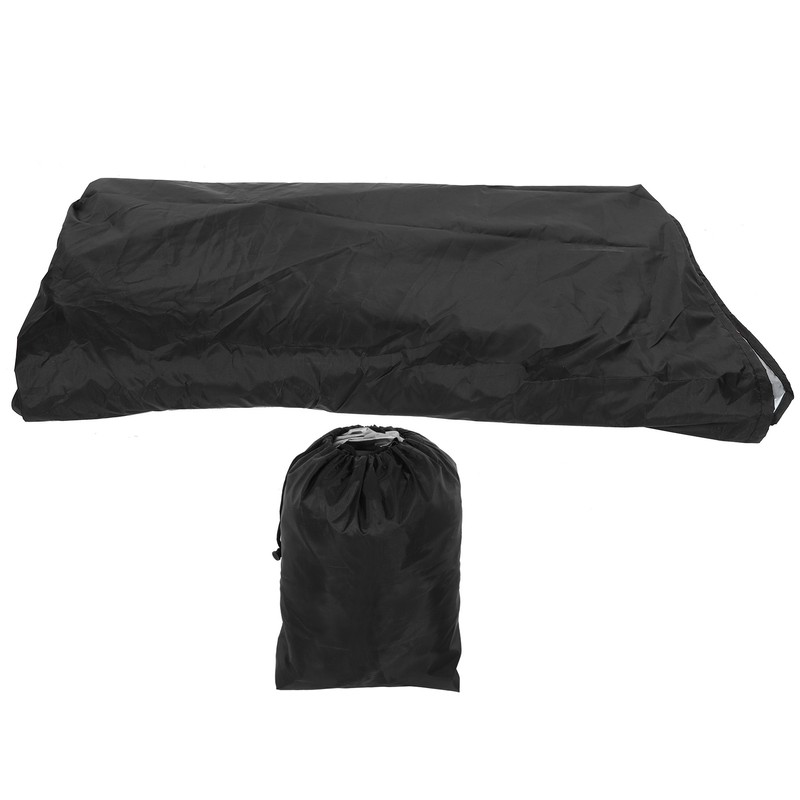Black UShape Sofa Cover DustProof Waterproof Outdoor Furniture Protective Cover