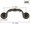 Jersvimc 5 Piece Drop Drawer Handles 5 Inch(128mm) Hole Centers