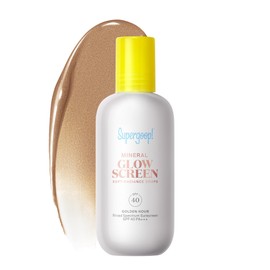 Supergoop! Glowscreen Soft-Radiance Drops Mineral SPF 40 - Golden Hour - 1.7 oz - Visibly Illuminates, Smooths, Evens Skin & Blurs Pores Instantly - All Skin Types