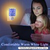 LED Night Light Plug Into Wall, Crystal Nightlight with Manual