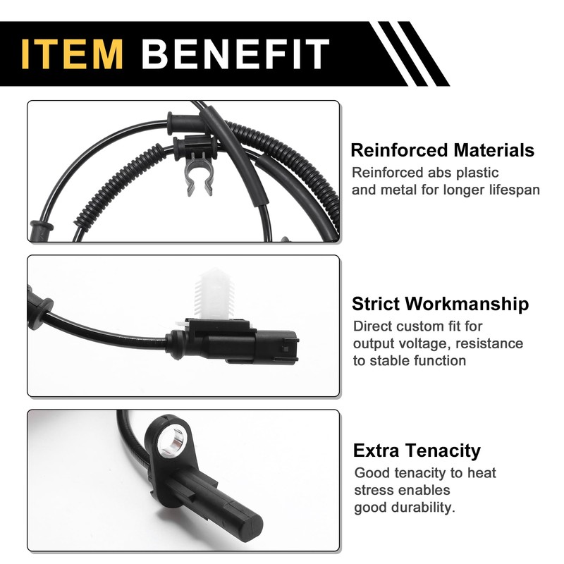 X AUTOHAUX ABS Wheel Speed Sensor ABS Sensor No.BL3Z2C190B/CL3V2C216AB for