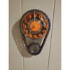 Chevy Small block Timing Chain Clock. - Chevy Orange