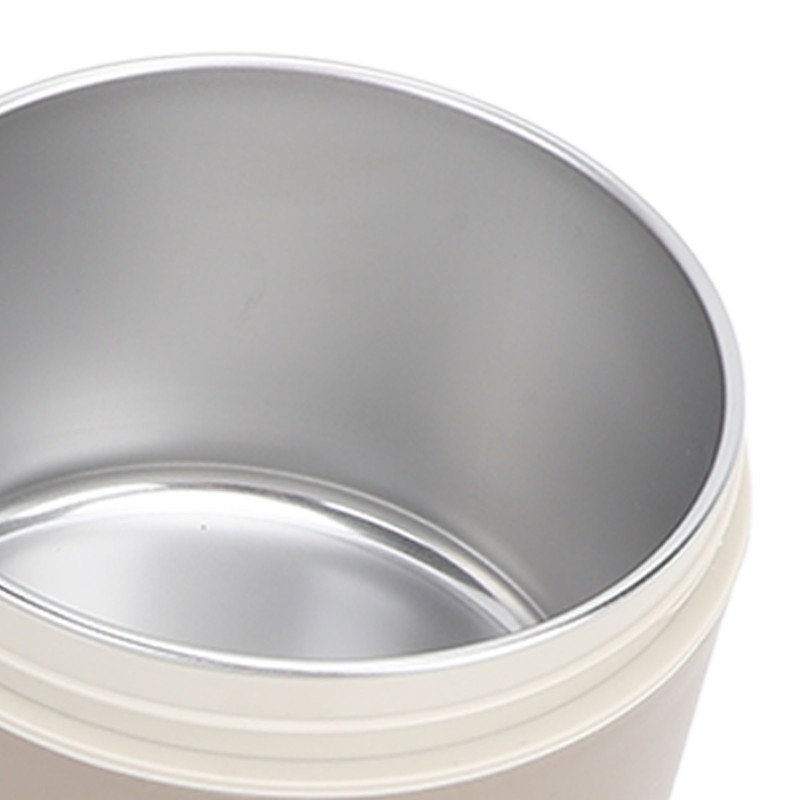 Insulated Lunch Container 304 Stainless Steel Leakproof Portable Round Thermal
