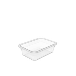 Rotho Container Pagamalu Transparent Polypropylene Without Lid lt 0.45 BPA Free, Recyclable material, Resistant to High Temperature +100 Degrees and Low -20 Degrees.