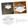 SHOWERORO 2pcs Central Air Conditioning Windshield Deflector with Convenient Hook