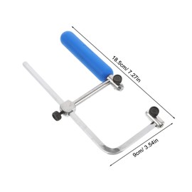 TEHAUX Jewelry Saw Bow Diy Cutting Saw Bow Woodworking Frame Stable Handle Tool Woodworking Hand Craft Jewelry Making