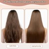 2pcs Cepillo para Cabello Desenredante Cerdas Mixtas Jabalí Para Mujeres