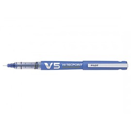 Pilot V5 Refillable Liquid Ink (Pack of 6 Blue Begreen Fine Point