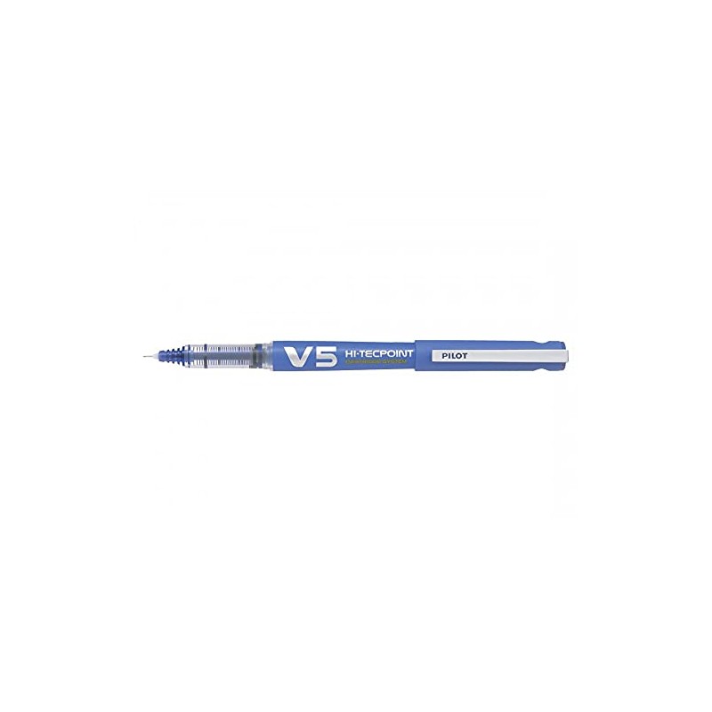 Pilot V5 Refillable Liquid Ink (Pack of 6 Blue Begreen