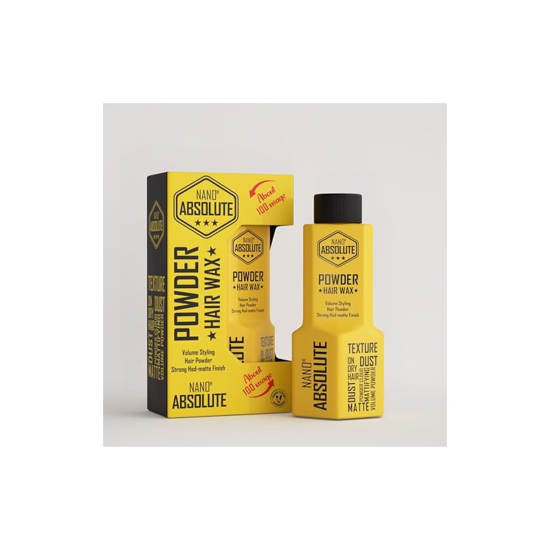 Nano Absolute Hair Styling Powder Wax | Hair Texture Flexible
