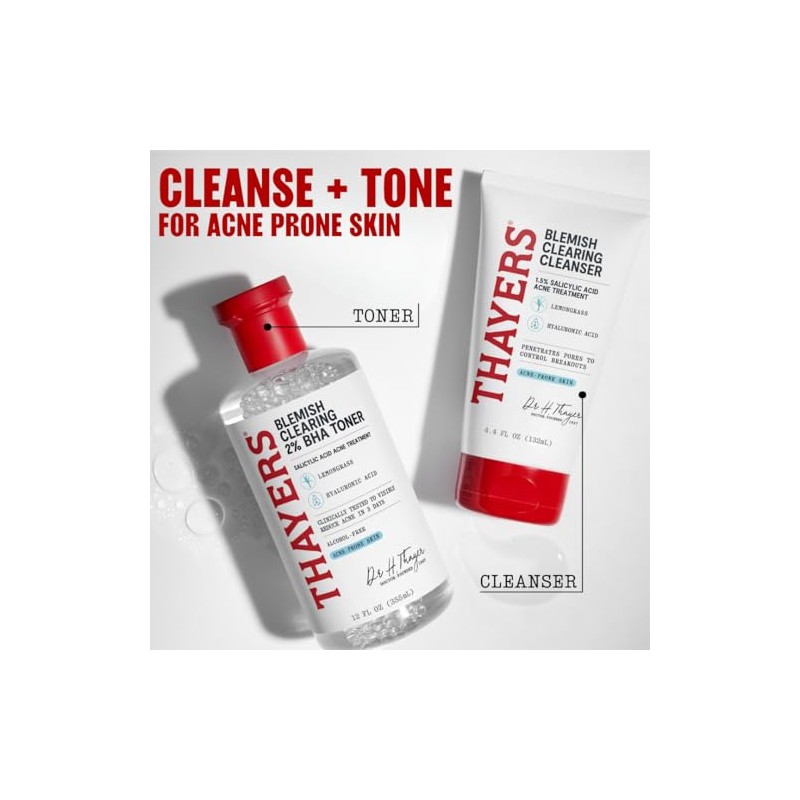 THAYERS Witch Hazel Blemish Toner, 12 OZ