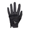 HIRZL Basic Equestrian Unisex Riding Gloves (7, Black)