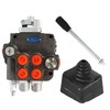 findmall 2 Spool 21GPM 3625PSI Hydraulic Directional Control Valve, SAE