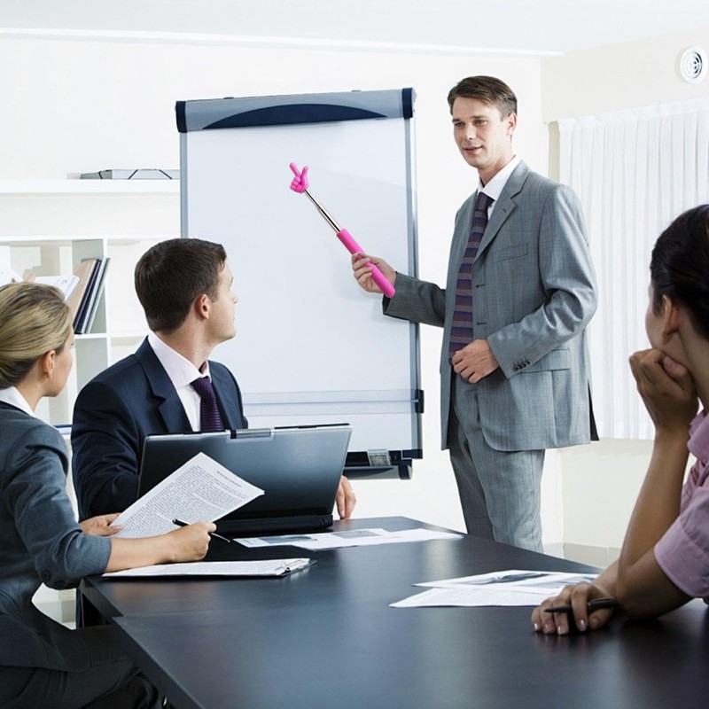 Pack of 2 Telescopic Finger Reading Sticks, Pointer Rod, Telescopic