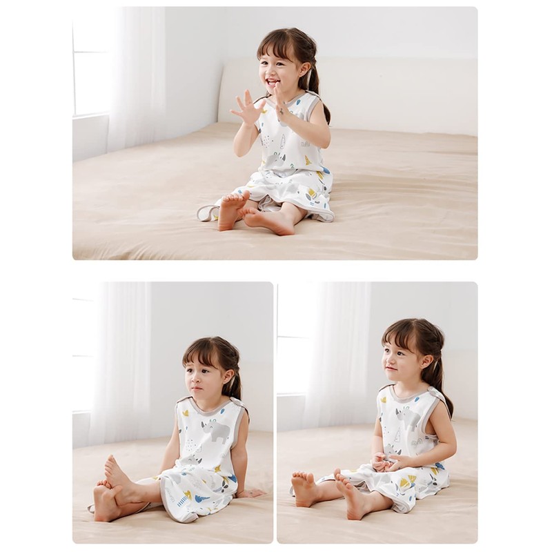 MOMSMENU Baby Sleeper, Summer, 100% Cotton, Soft, For Babies, Easy