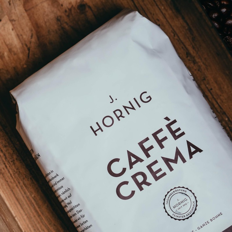 J. Hornig Caffè Crema Espresso Beans, Caffè Crema Classico, Strong