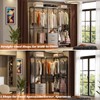 Aheaplus Garment Rack Heavy Duty Clothes Rack for Hanging Clothes,Clothing