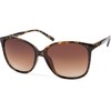 styleBREAKER Women Sunglasses oversize with oval polycarbonate lenses and plastic