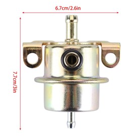 Loddery Fuel Pressure Regulator 0280160235 Compatible with VW Golf Rallye 0280160241 0280160249 0280160294