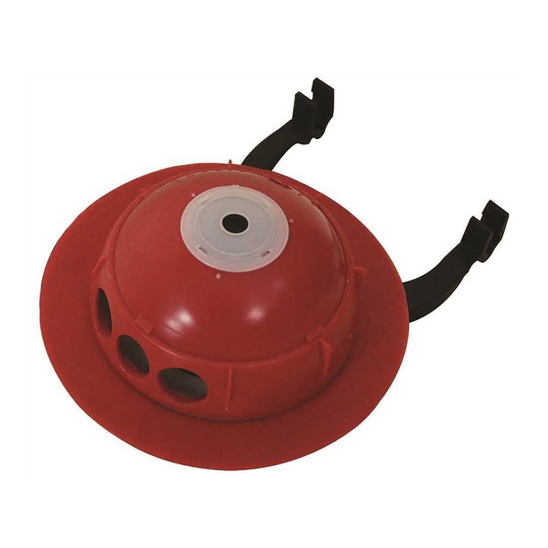 Korky 2023BP Universal Flapper for Toto Toilet Repairs, 3", Red