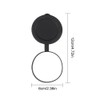 Binoculars Cover, 3 Pieces 42 mm Lens Cover, Rubber Dust