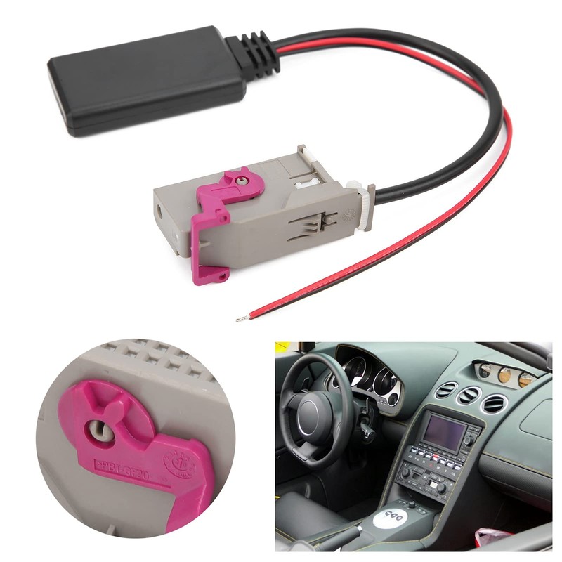 Ejoyous Bluetooth AUX Cable, Car Bluetooth Module AUX IN Cable