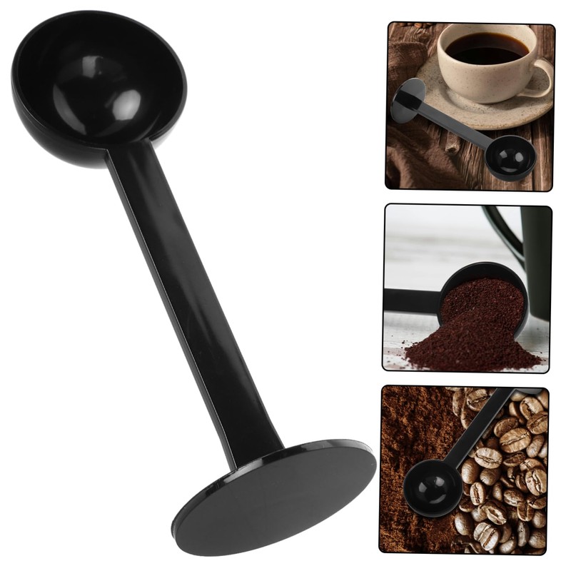 COLLBATH Coffee Measuring Scoop Tamper Plastic Espresso Spoon for Ground