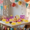 8 Pcs Happy 15th Birthday Party Honeycomb Centerpiece,Princess Themed 15th
