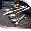 Silverware Set, Hunnycook 60-piece Silverware Set for 12, Stainless Steel