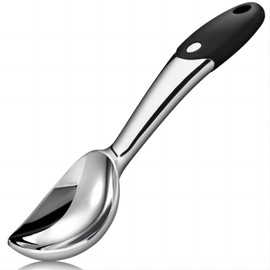 Lifhety Heavy Duty Ice Cream Scoop, Non-Stick Ice Cream Scooper for Cookie Dough, Baking, Mash Potato, Meatball and Melon Baller