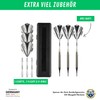 Champify® Blizzard 18 g Brass Soft Darts Set with Plastic