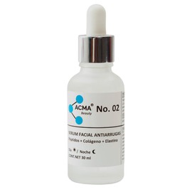 02– Serum Facial Antiarrugas para Día y Noche con Colágeno, Elastina y Péptidos