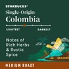 Starbucks K-Cup Coffee Pods, Medium Roast Coffee, Colombia, 100% Arabica,