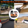 METOWARE Heavy Duty Tow Strap Recovery Kit - 3" x