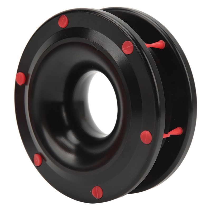 Rope Retention Pulley 22000lbs Heavy Duty Winch Snatch Recovery Ring