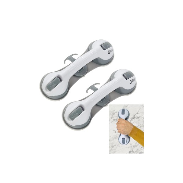 Jokline Elderly Shower Handle with 3 Suction Cups for Safety