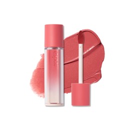 espoir Couture Lip Tint Fitting Blur #3 Sour Peach 0.14oz | Soft and Creamy Color for Blurry Lip Look | Long-Lasting and Smudge-Proof Fixing Lip Stain | Lightweight and Comfortable Matte Finish