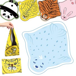 Bento Box Wrap, Cloth, Lunch Cloth, Sticky Lunch Bag, Insulated Bento Bag, Cold Retention, Sticky Towel, Lightweight, Protection, Water Absorbent, Just Wrap Pouch, Animal Pattern, Sticky Cloth, Camera